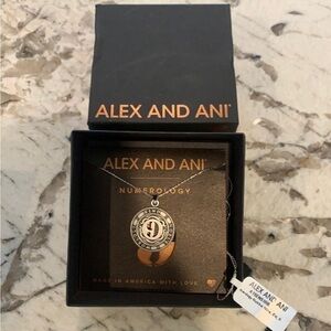 NWT - Alex & Ani Numerology Women’s Necklace (Silver, One Size)